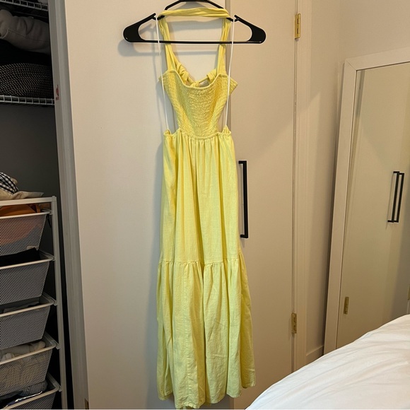 Fortunate one yellow midi/maxi dress - Picture 3 of 6